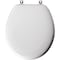 Mayfair Mayfair by Bemis Edgewater Round White Enameled Wood Toilet Seat 44CP-000 - alternate 3